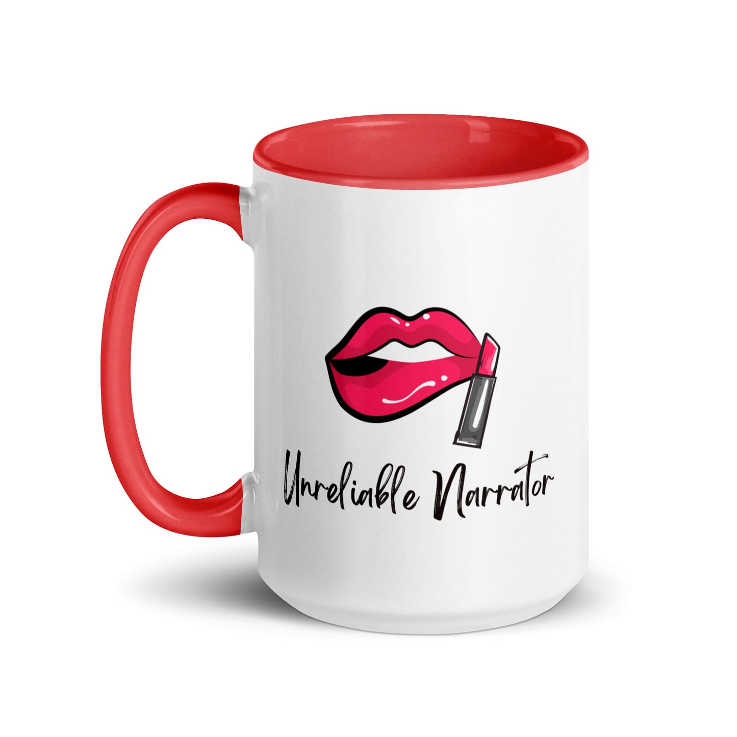 Unreliable Narrator, Mug with Color Inside