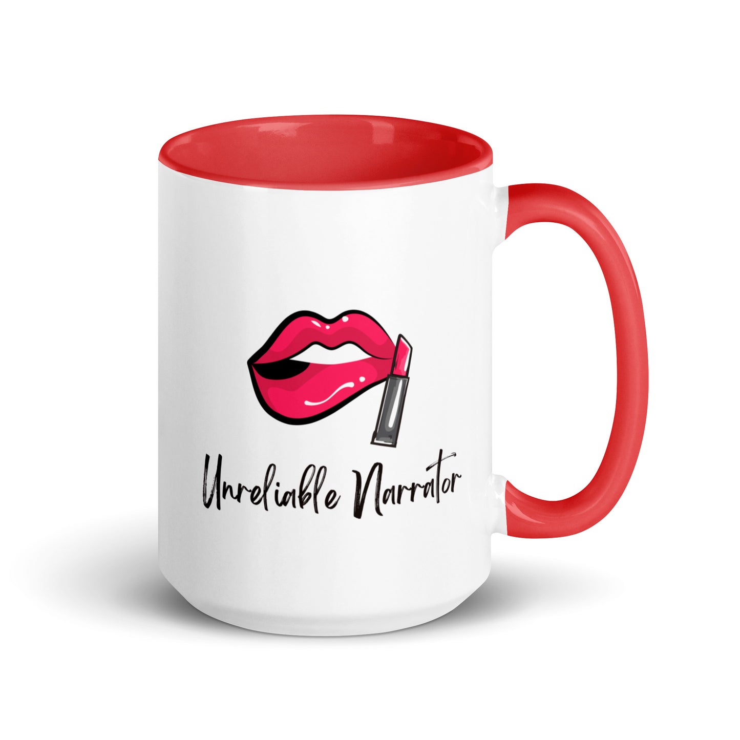 Unreliable Narrator, Mug with Color Inside