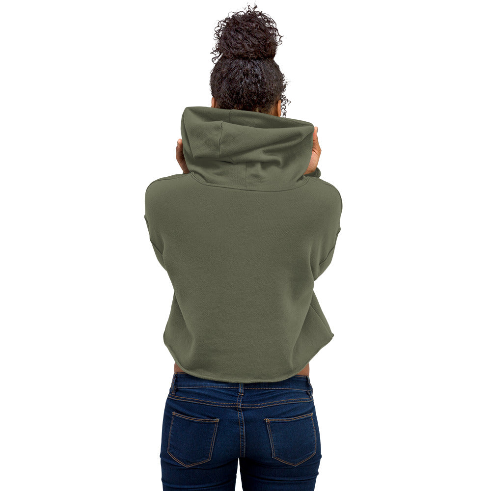Books Beat Reality, Lovers Crop Hoodie