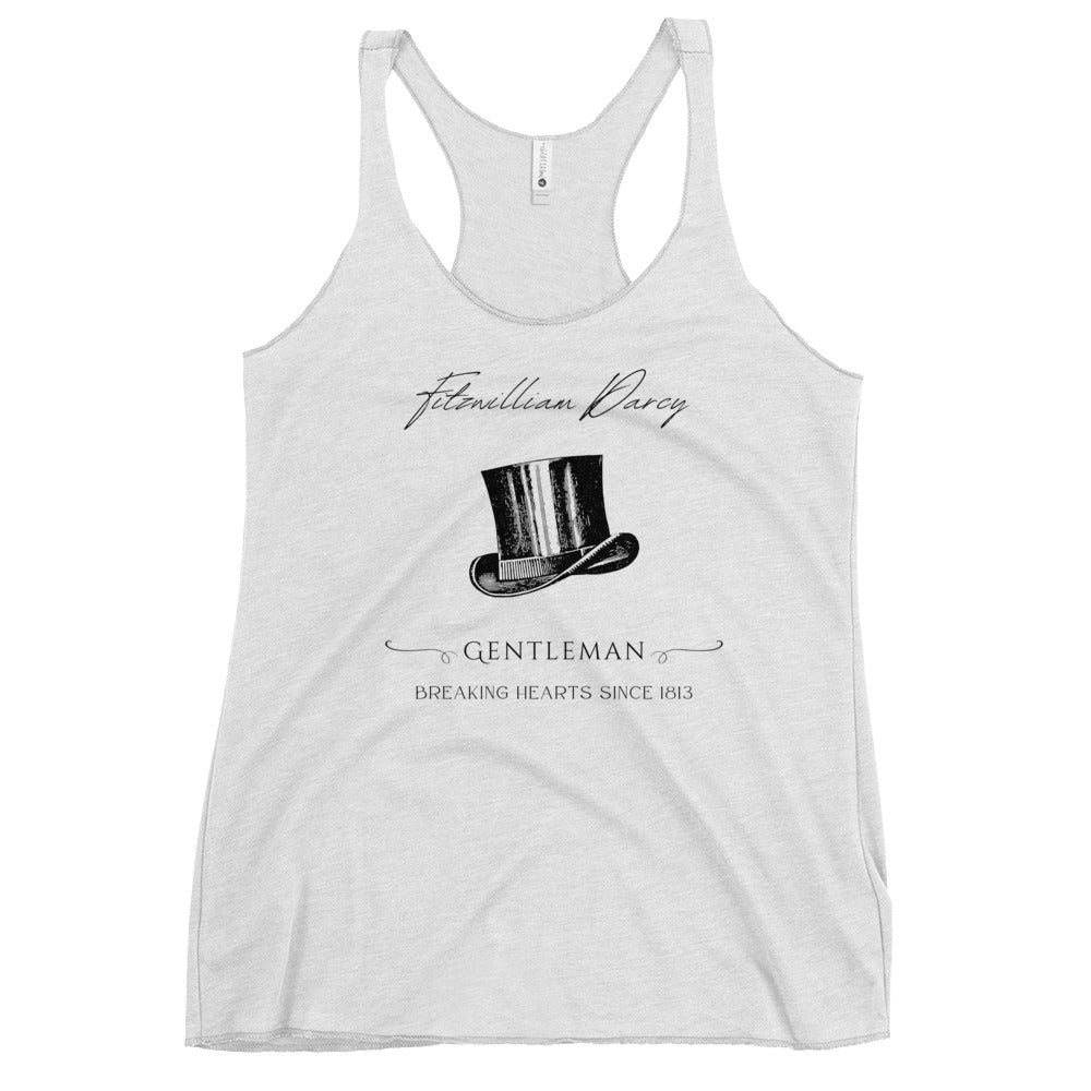 Fitzwilliam Darcy, Breaking Hearts Since 1813 - Women's Racerback Tank