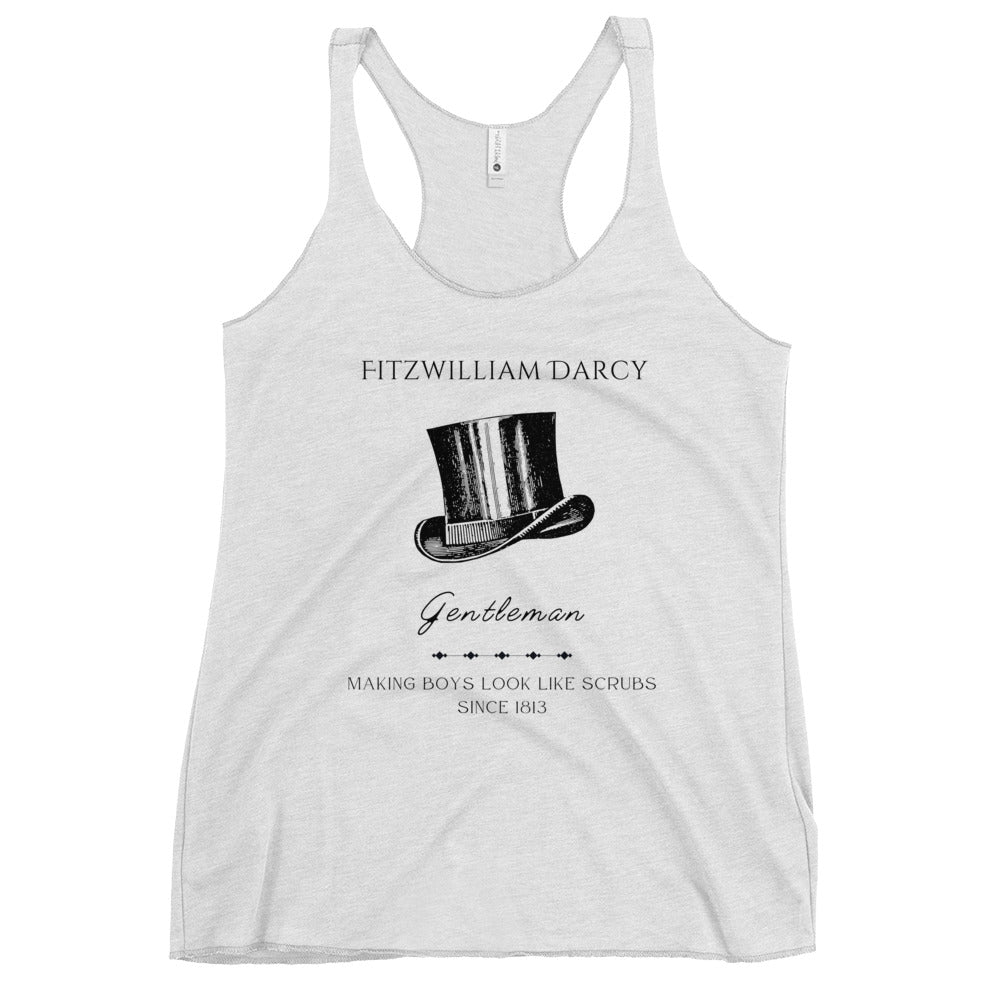 Fitzwilliam Darcy, Making Boys Look Like Scrubs - Women's Racerback Tank