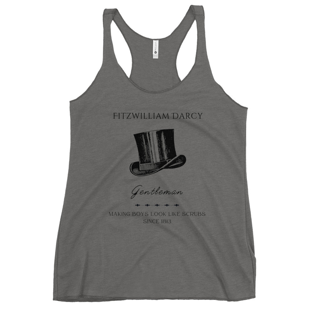 Fitzwilliam Darcy, Making Boys Look Like Scrubs - Women's Racerback Tank