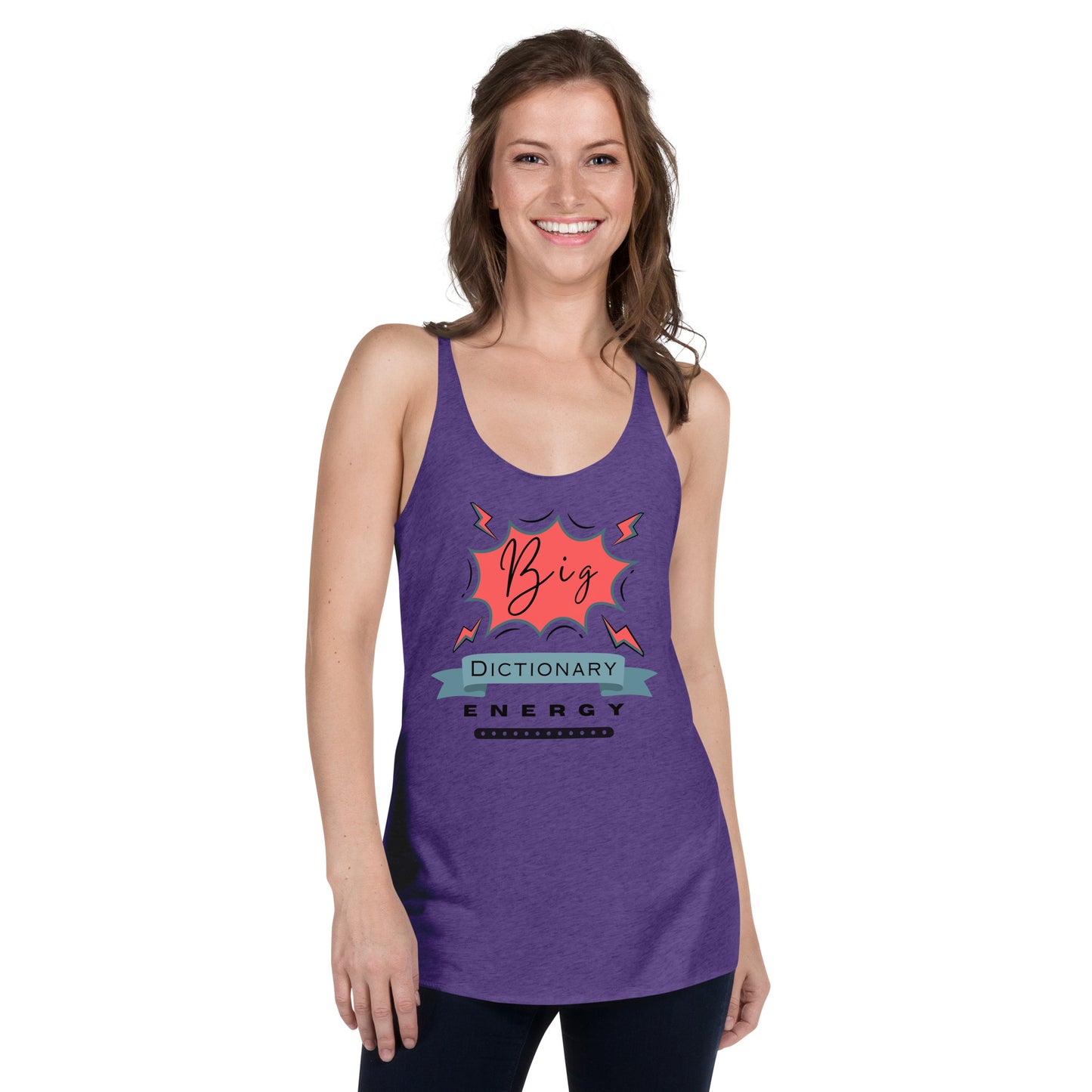 Big Dictionary Energy Women's Racerback Tank
