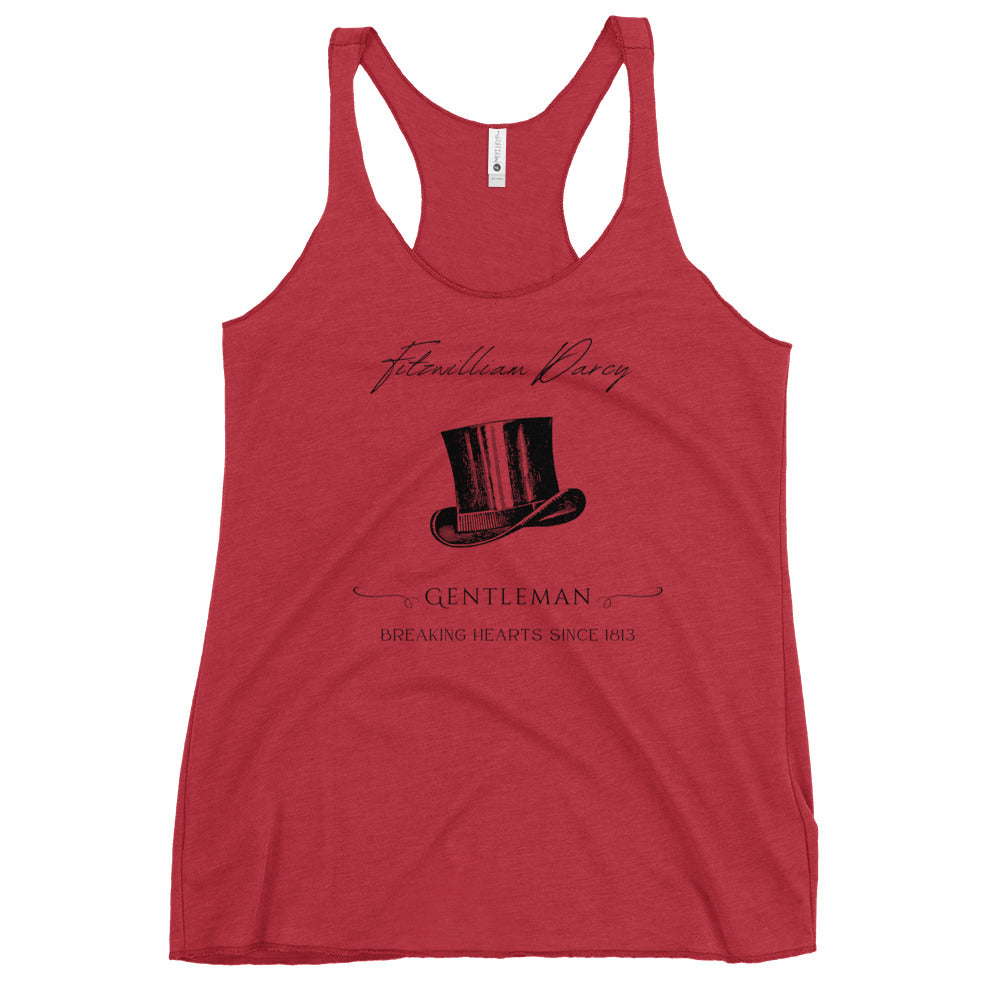 Fitzwilliam Darcy, Breaking Hearts Since 1813 - Women's Racerback Tank