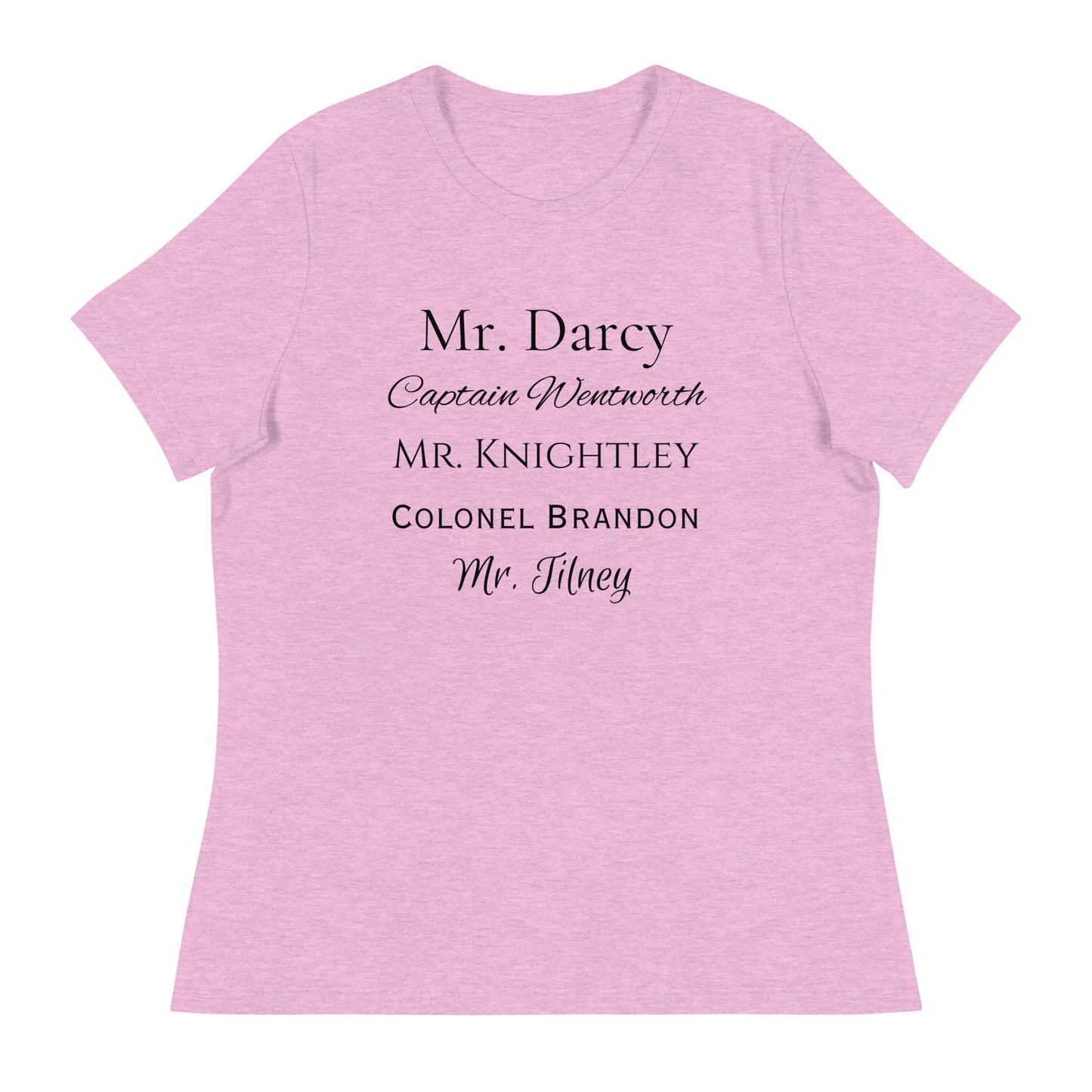 Austen Heroes Women's Relaxed T-Shirt