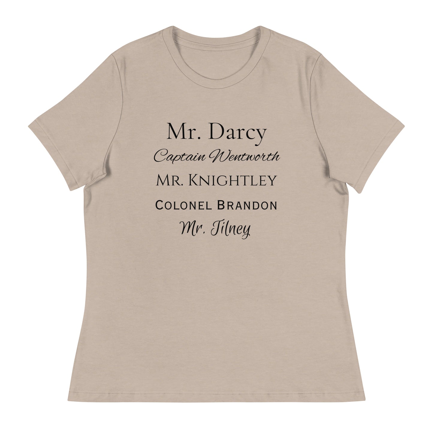 Austen Heroes Women's Relaxed T-Shirt