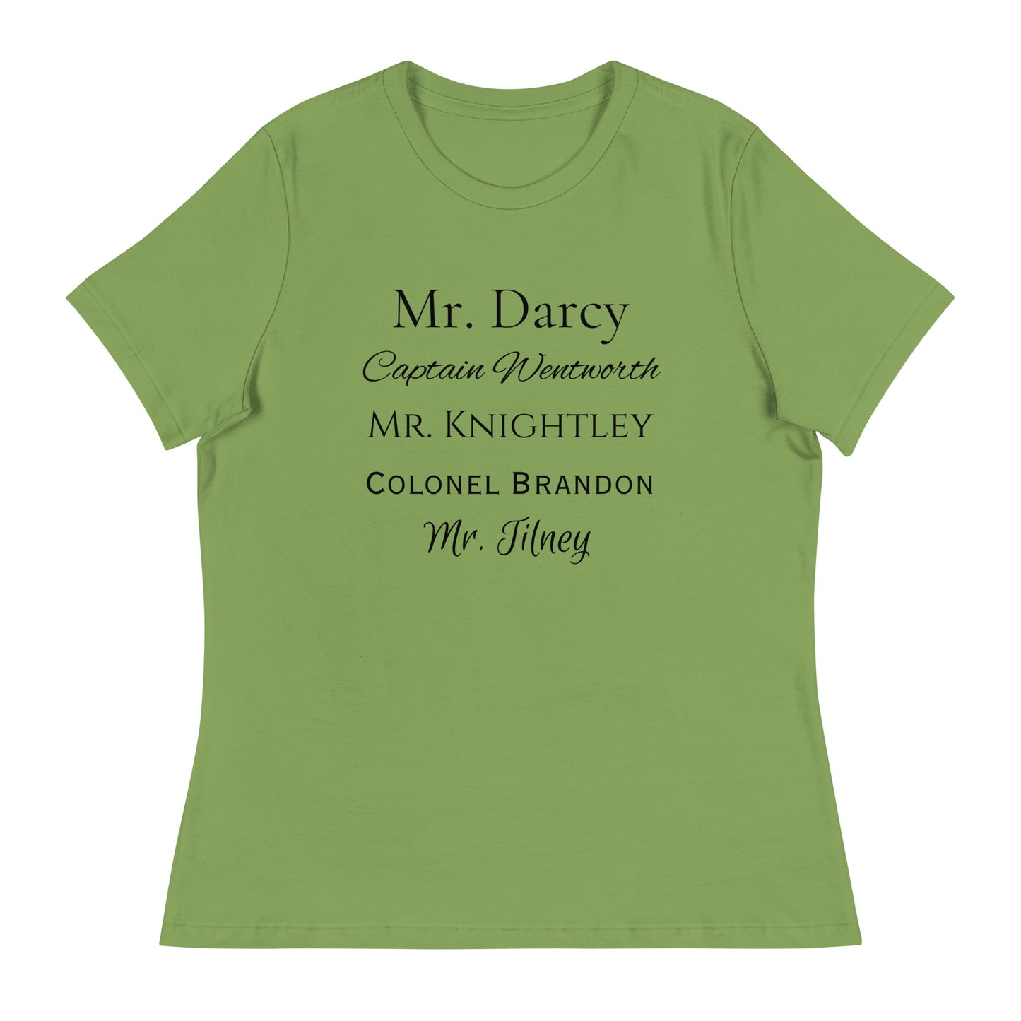 Austen Heroes Women's Relaxed T-Shirt