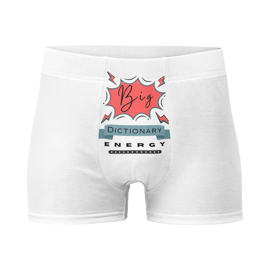 Big Dictionary Energy, Boxer Briefs