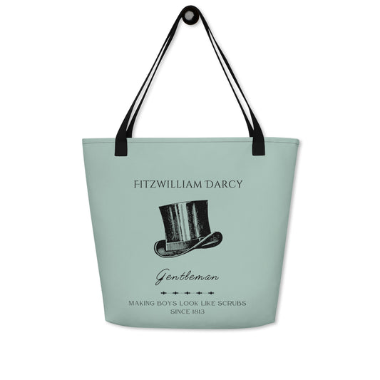 Making Boys Look Like Scrubs  Large Tote Bag