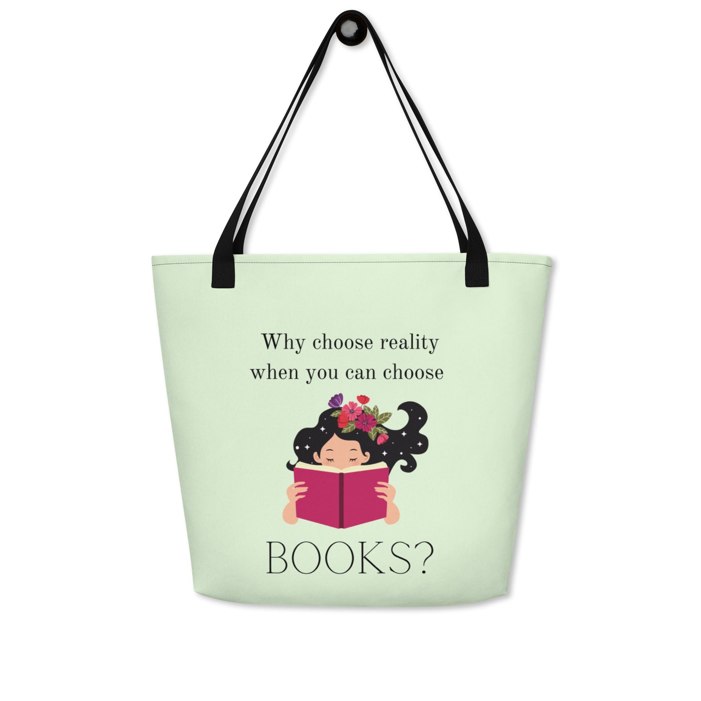 Why Choose Reality Large Tote Bag