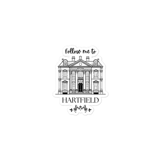 Follow me to Hartfield, Bubble-free stickers
