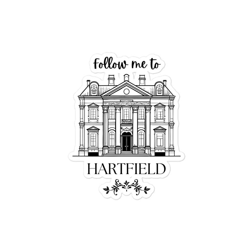 Follow me to Hartfield, Bubble-free stickers