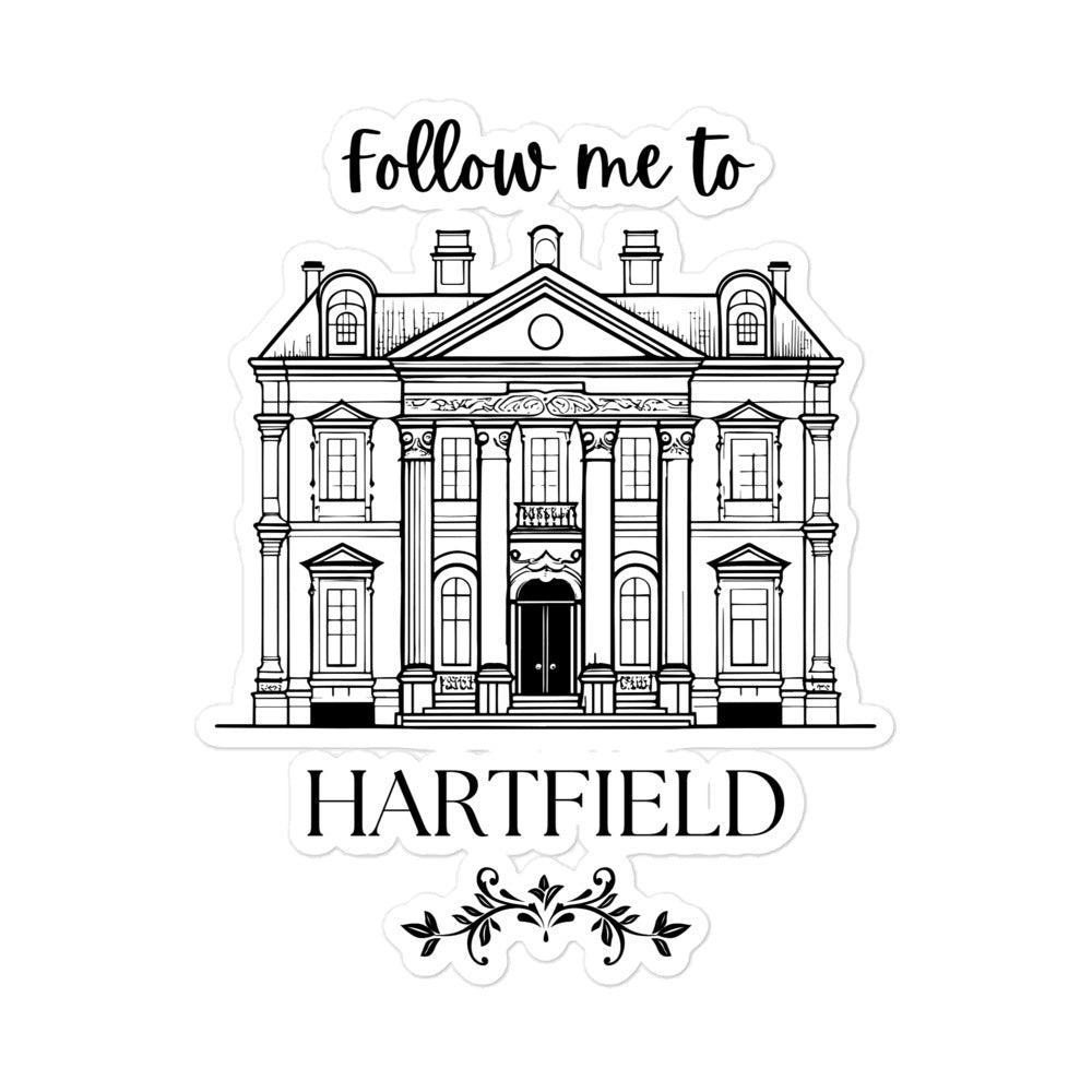 Follow me to Hartfield, Bubble-free stickers