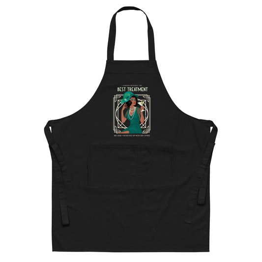 Art Deco - Best Treatment Organic cotton apron