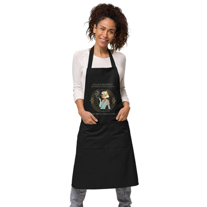 Art Deco - Selfishness Organic cotton apron