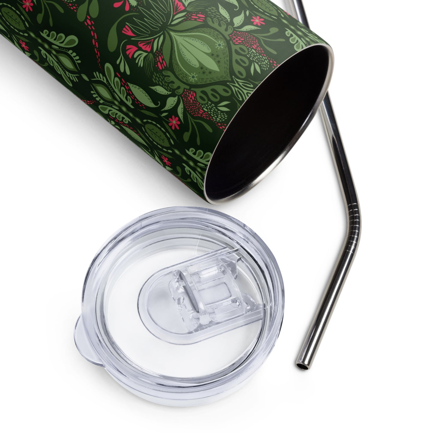 Victorian Watermelon Stainless steel tumbler
