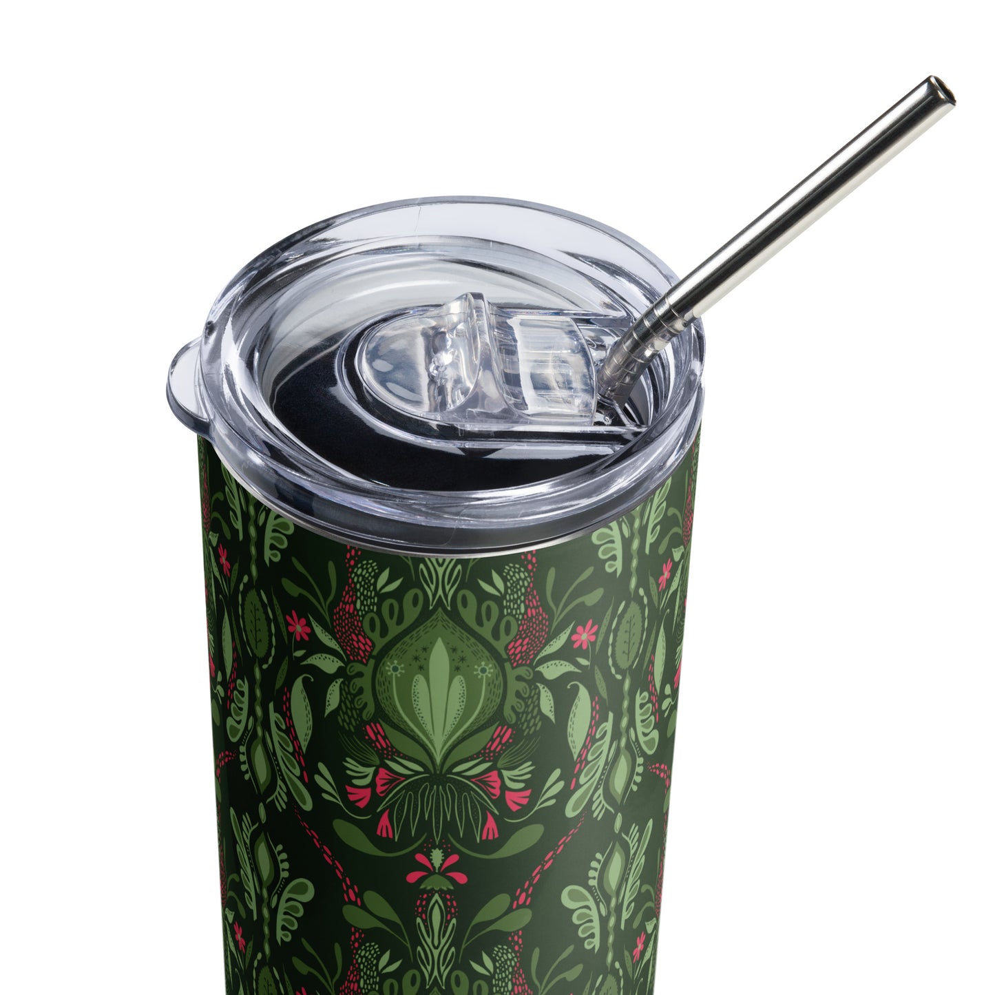 Victorian Watermelon Stainless steel tumbler