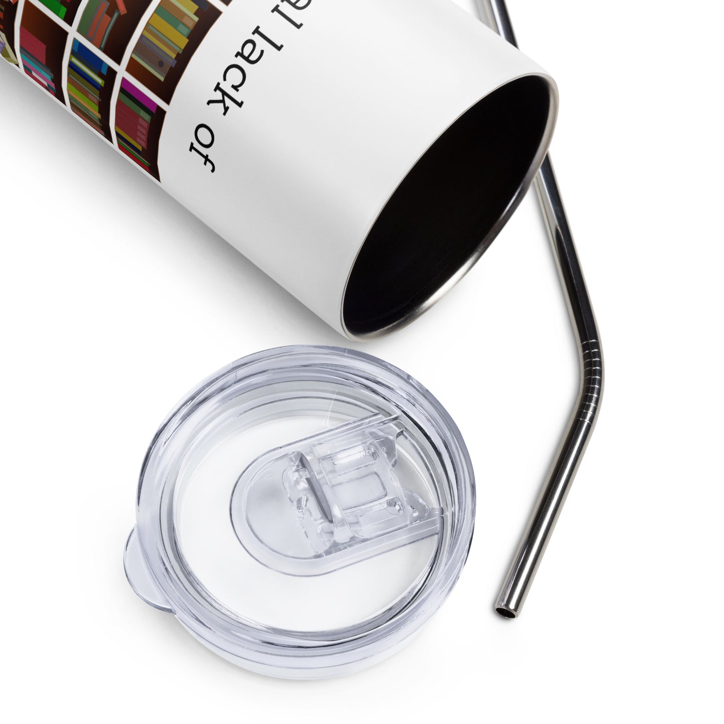 Shelf Control Stainless steel tumbler