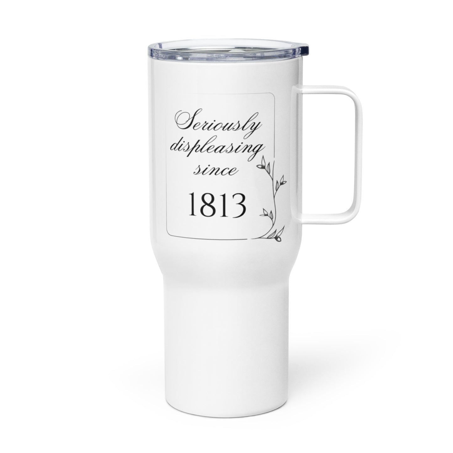 Obstinate, Headstrong Girl Travel mug with handle
