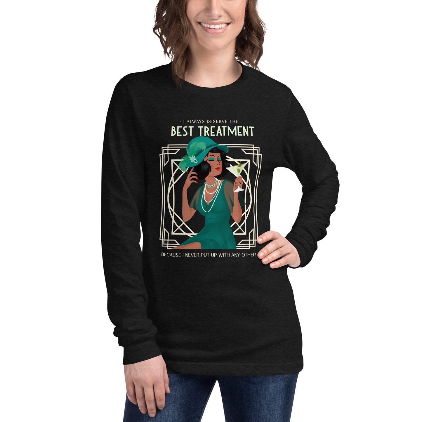Art Deco - Best Treatment Unisex Long Sleeve Tee