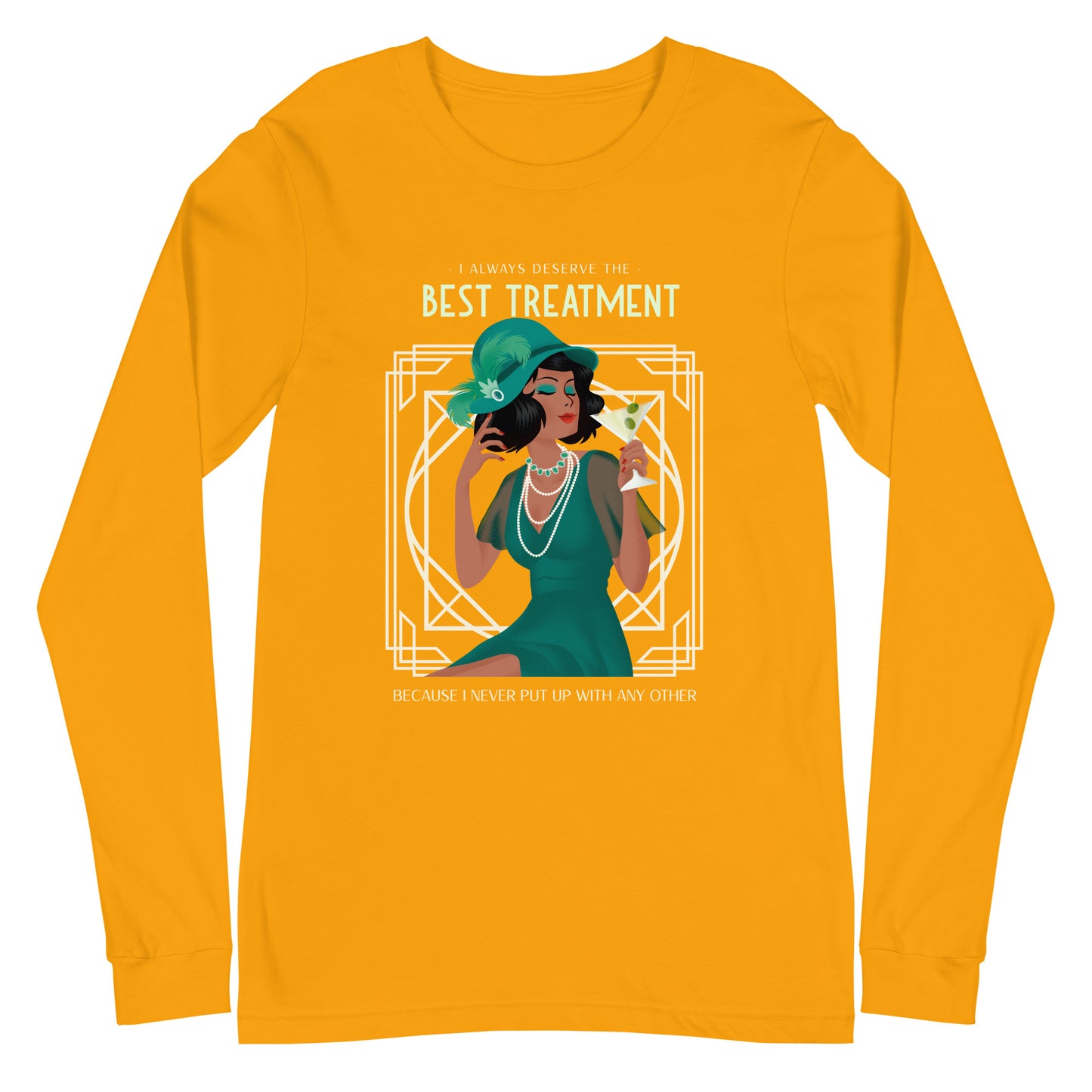 Art Deco - Best Treatment Unisex Long Sleeve Tee