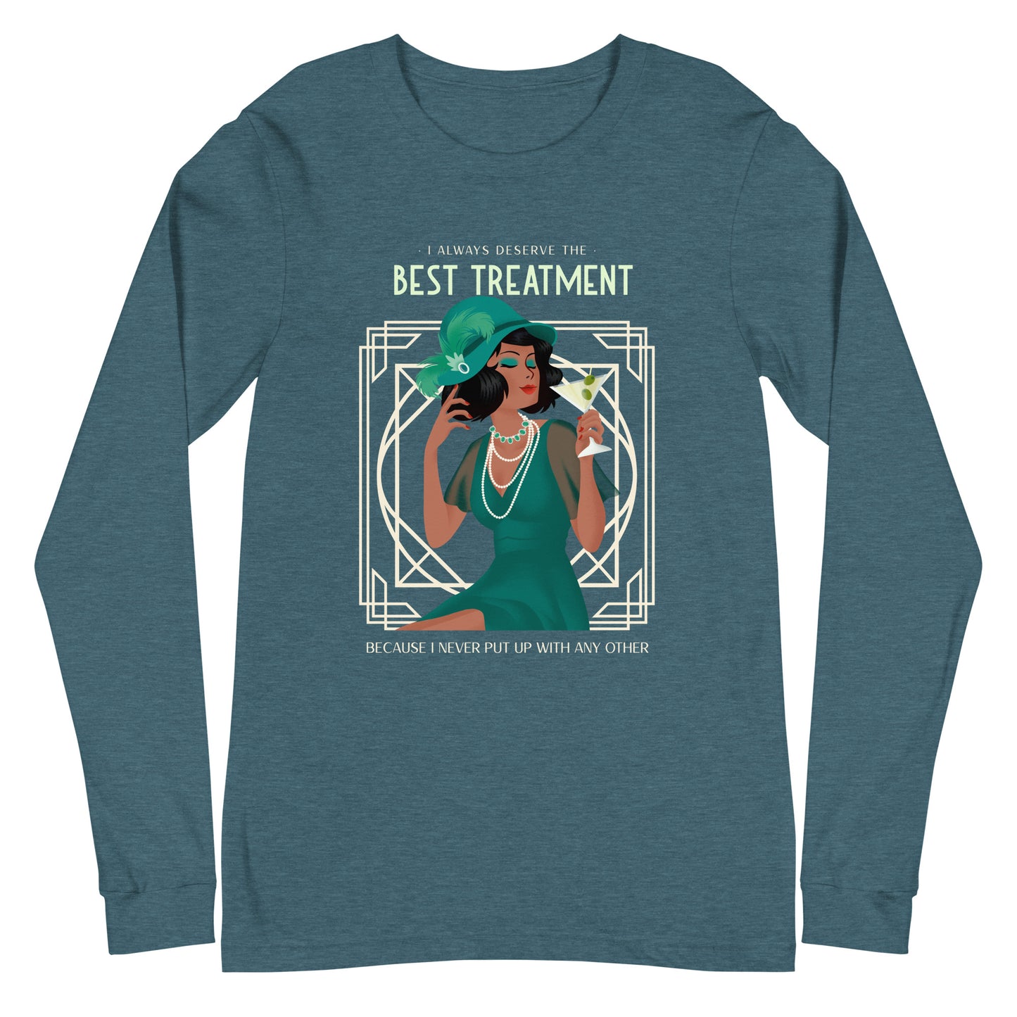 Art Deco - Best Treatment Unisex Long Sleeve Tee
