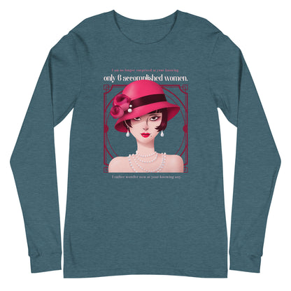 Art Deco - Accomplished Women Unisex Long Sleeve Tee