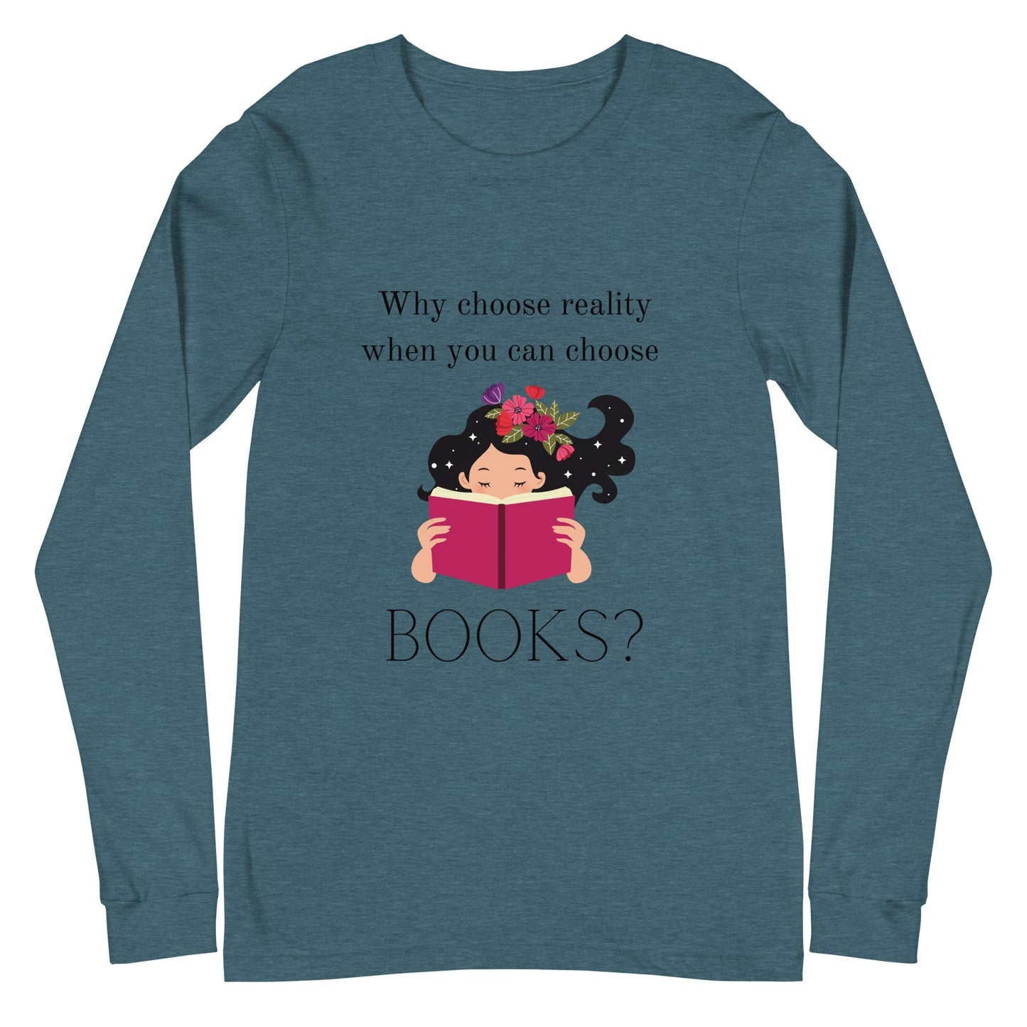 Book Lovers Unisex Long Sleeve Tee