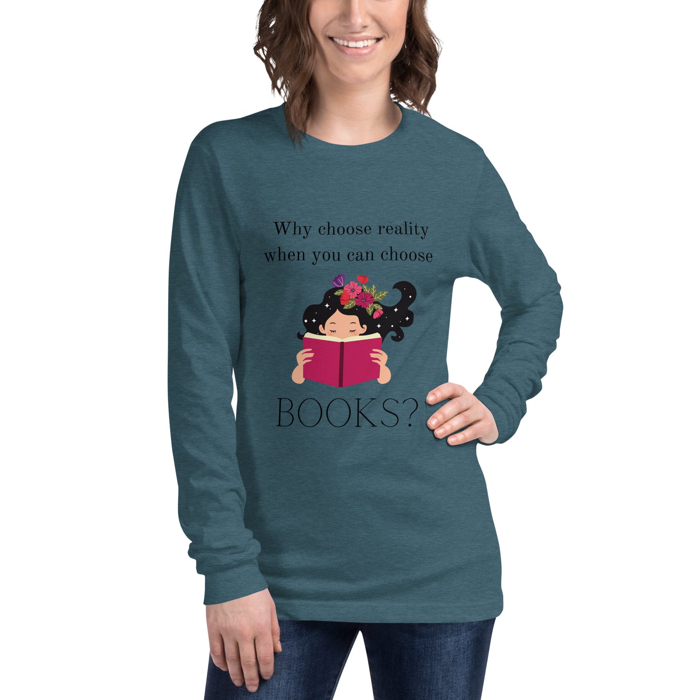 Book Lovers Unisex Long Sleeve Tee