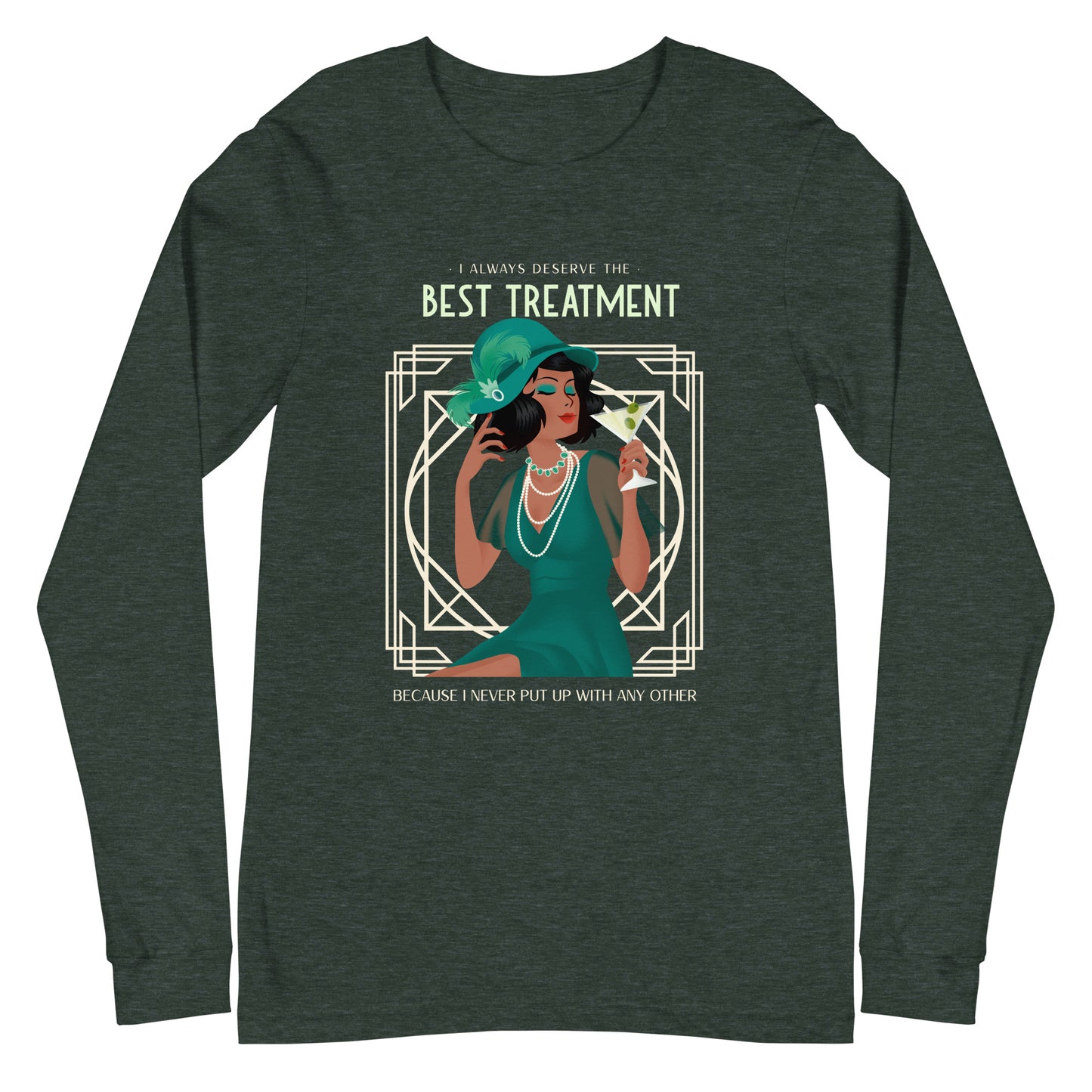 Art Deco - Best Treatment Unisex Long Sleeve Tee