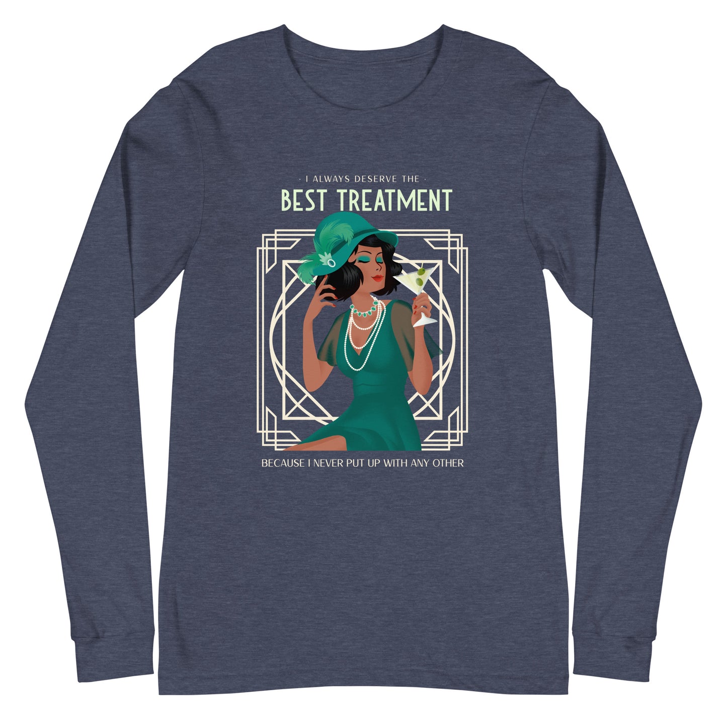Art Deco - Best Treatment Unisex Long Sleeve Tee