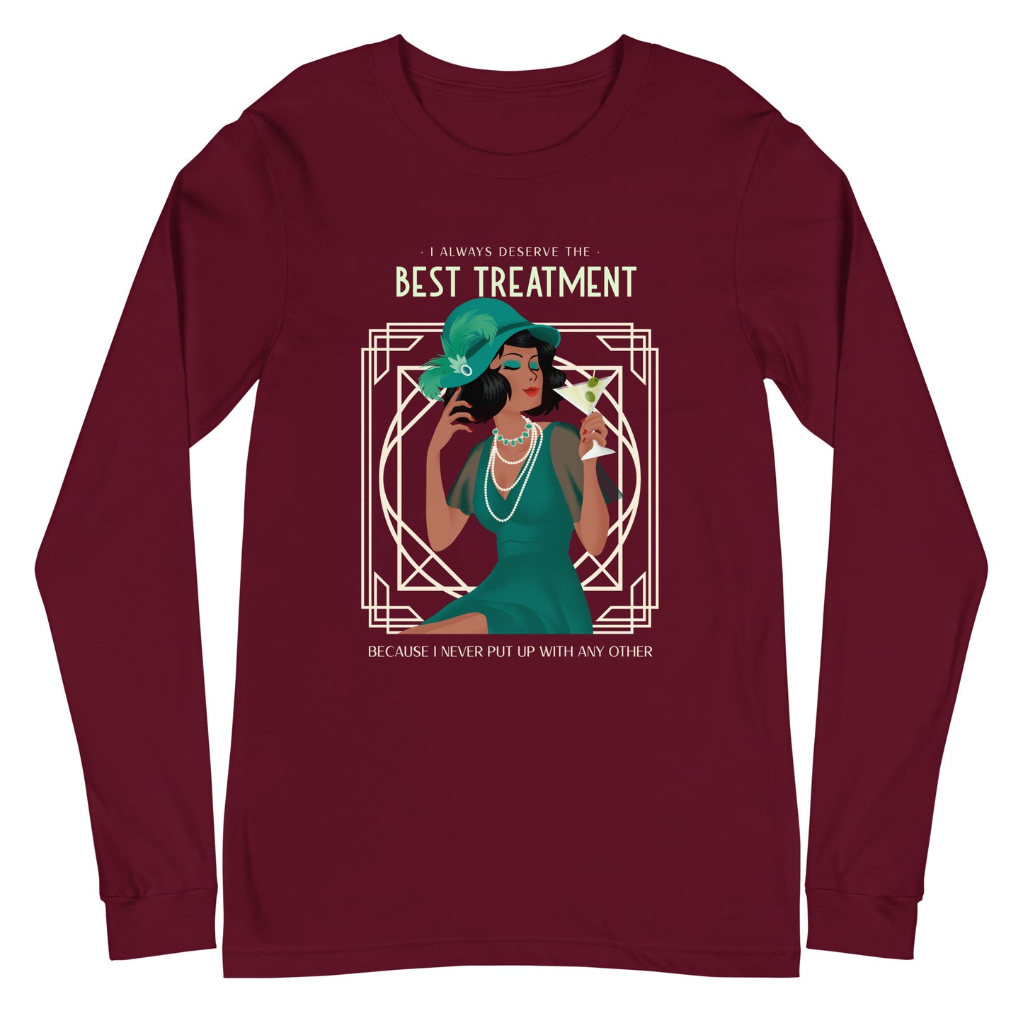 Art Deco - Best Treatment Unisex Long Sleeve Tee