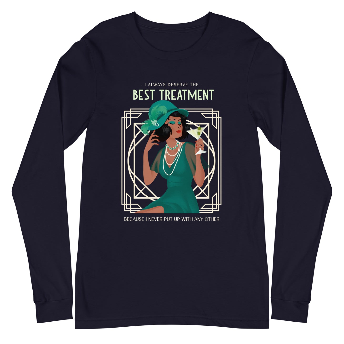 Art Deco - Best Treatment Unisex Long Sleeve Tee