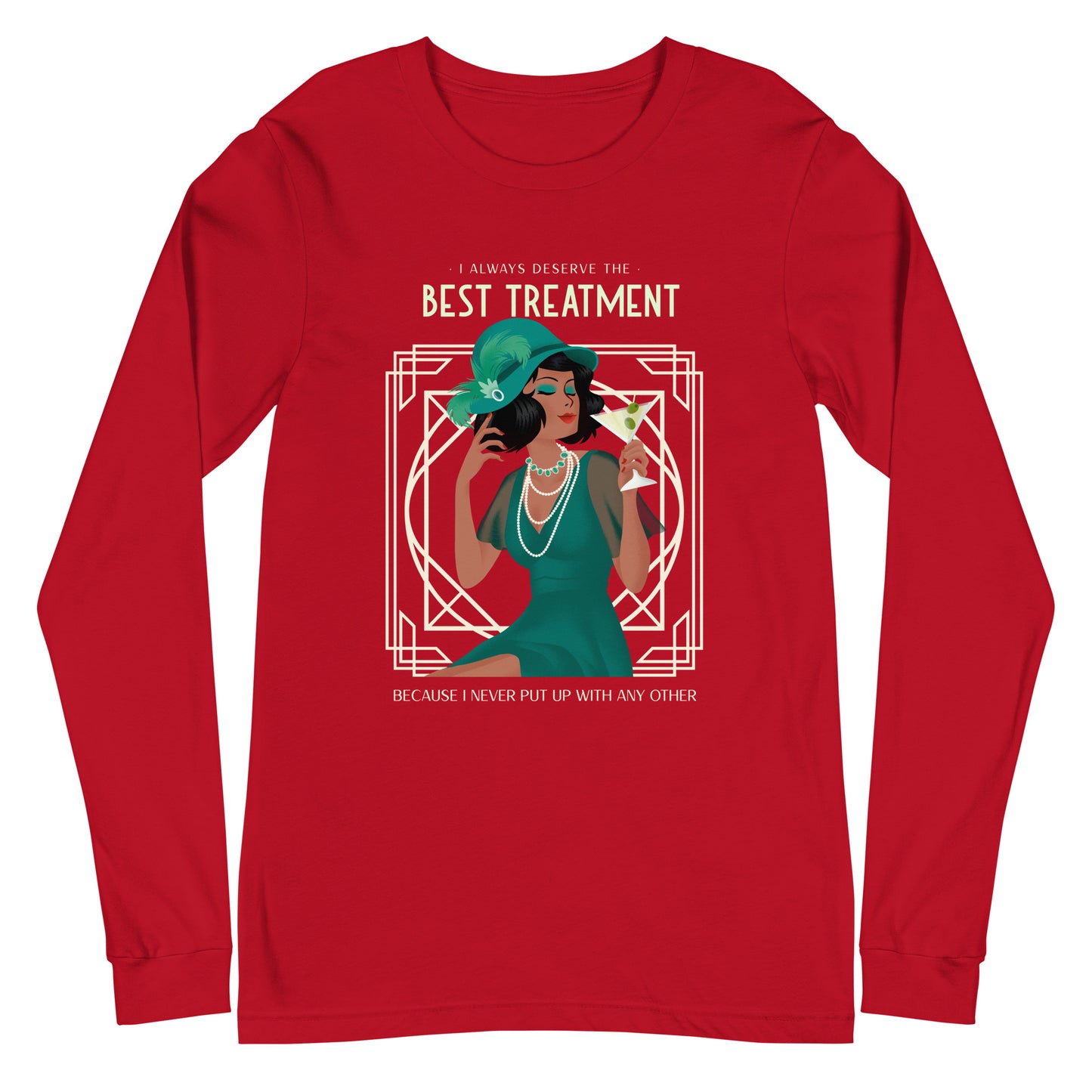 Art Deco - Best Treatment Unisex Long Sleeve Tee