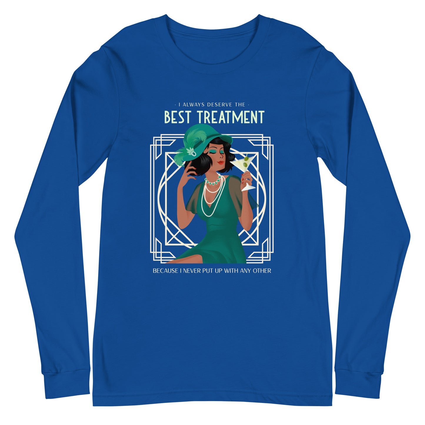 Art Deco - Best Treatment Unisex Long Sleeve Tee