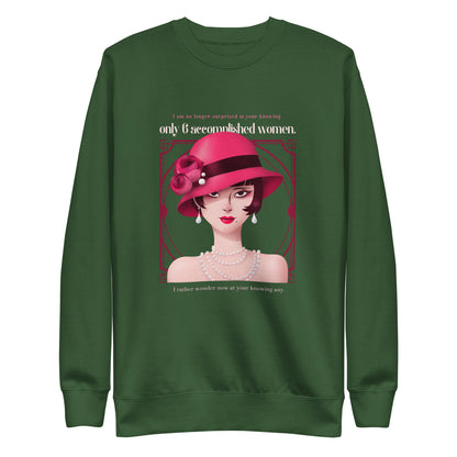 Art Deco - Accomplished Women Unisex Premium Sweatshirt