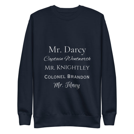 Austen Heroes Unisex Premium Sweatshirt