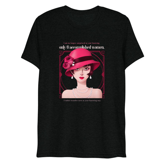 Art Deco - Accomplished Women Short sleeve tri-blend