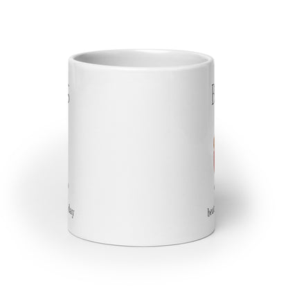 Books beat reality any day, White glossy mug